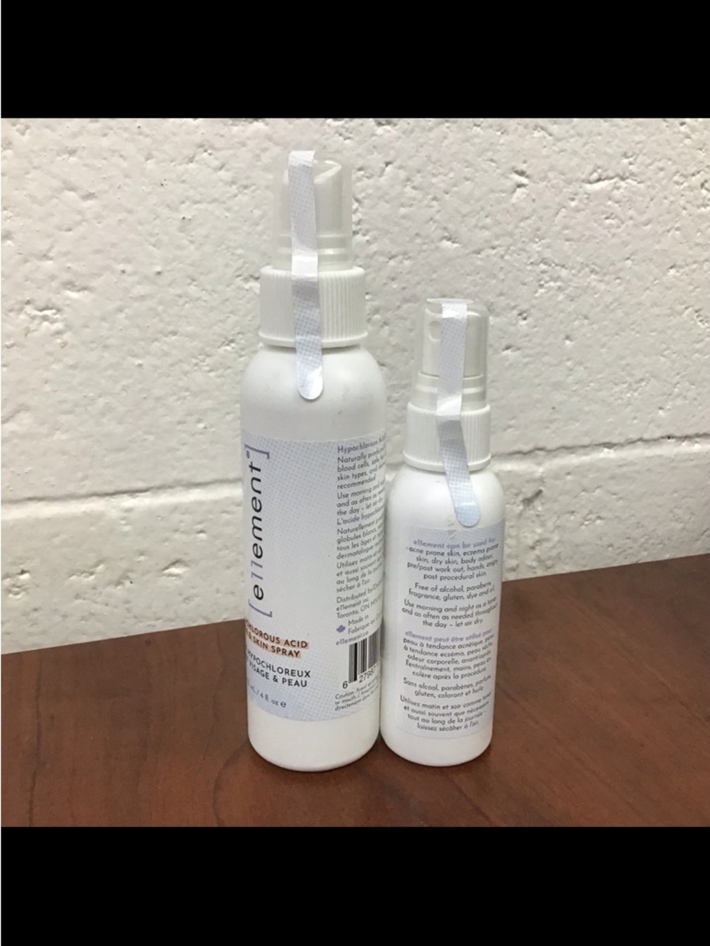 New Element Hypochlorous Acid Spray 4oz And 2oz Bottles - Picture 2 of 4
